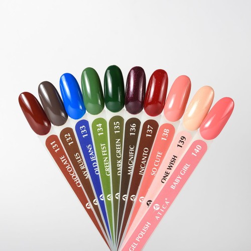 ATICA Lakier hybrydowy 136 Magnific 7,5 ml