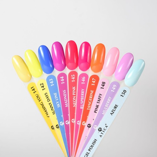 ATICA Lakier hybrydowy 145 Neon Pink 7,5 ml