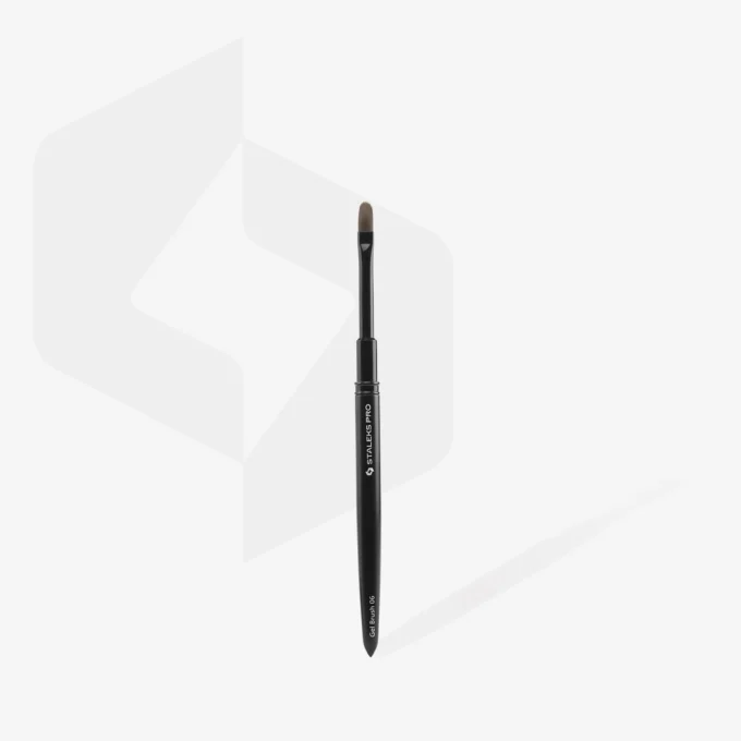 Pędzelek do żelu STALEKS EXPERT NBE-06 szerokość 6 mm/długość 11 mm