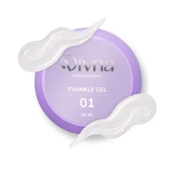 DIVNA Twinkle Gel 01 50 g / Żel Budujący