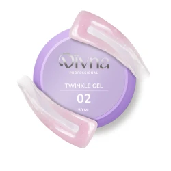 DIVNA Twinkle Gel 02 50 g / Żel Budujący