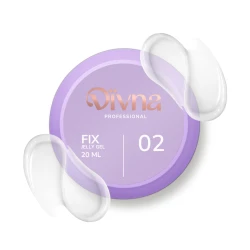 DIVNA Fix Jelly Gel 02 20 ml Przezroczysty