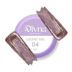 DIVNA Lucent Gel 04 Pink 5 g / Żel do Zdobienia