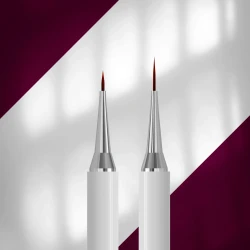 Pedzelek dwustronny Exclusive liner 7  mm / do zelu 12 mm NBX-01/11