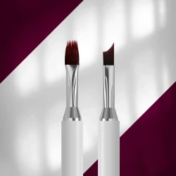 Pedzelek dwustronny Exclusive do  gradientu 11 mm / do zdobien 10 mm NBX-07/12