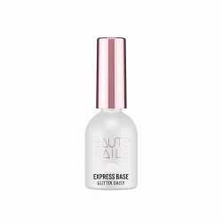 Saute Nails Express Glitter Daisy 8 ml mleczna baza hybrydowa z drobiną