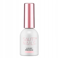 Saute Nails Różowa Baza Hybrydowa do paznokci Luxury Base Pink