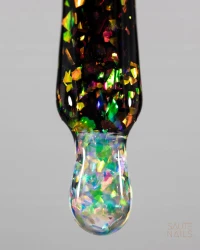 SAUTE NAILS Holo Flakes Top No Wipe z efektem HOLO do lakierów hybrydowych