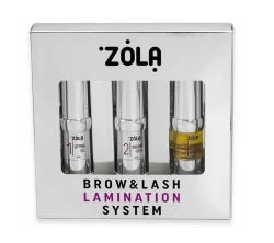 ZOLA Silver Zestaw do laminacji Brow&Lash Lamination System