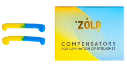ZOLA Kompensatory do laminacji rzęs (Żółto-niebieski)