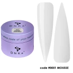 DNKa BUILDER GEL , 30 ml  #0001 MOUSSE