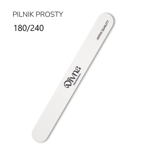 DIVNA Pilnik Prosty 180/240 gr 50 szt