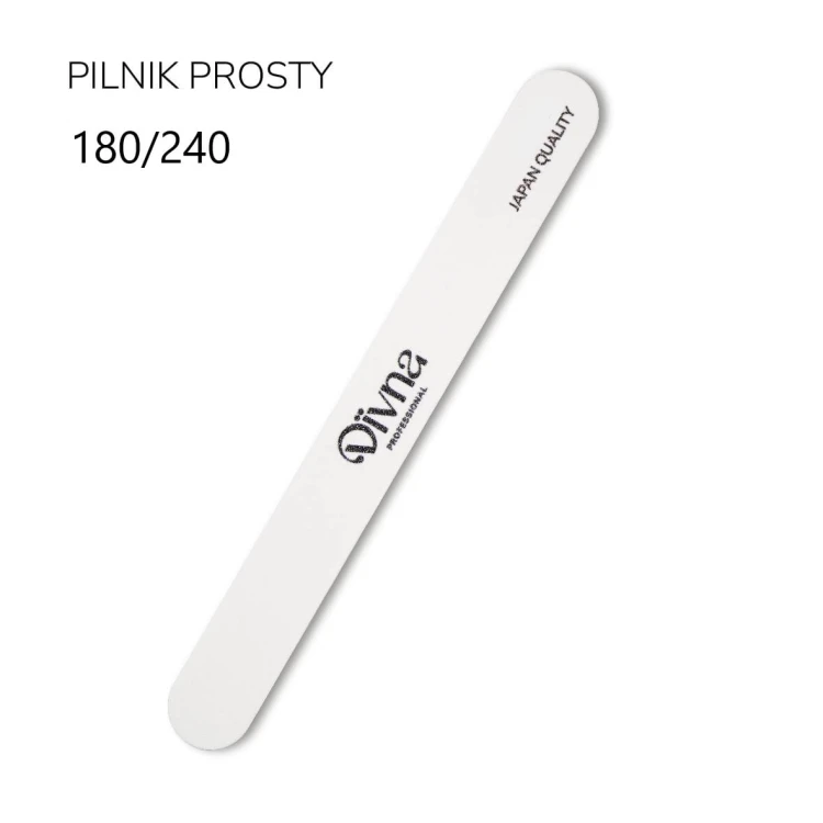 DIVNA Pilnik Prosty 180/240 gr 50 szt