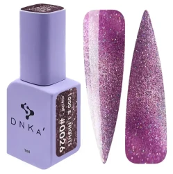 COLOR GEL POLISH CAT'S EYE "DNKa", 7 ml #0026 1000 & 1 NIGHTS