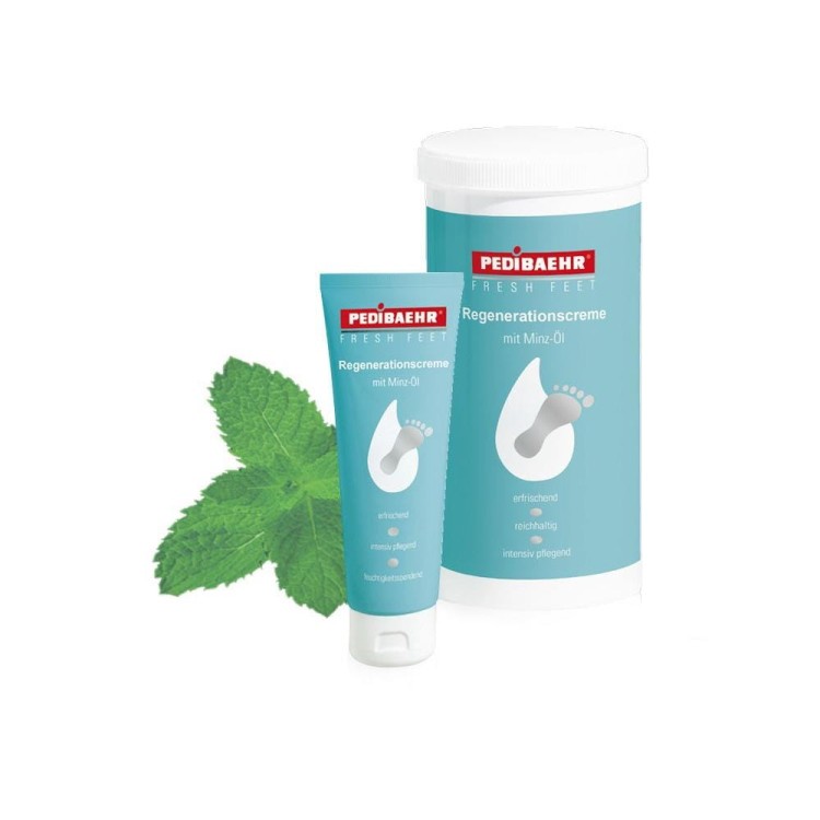 PediBaehr Fresh Feet odświeżająco-nawilżający krem z olejkiem miętowym 125 ml