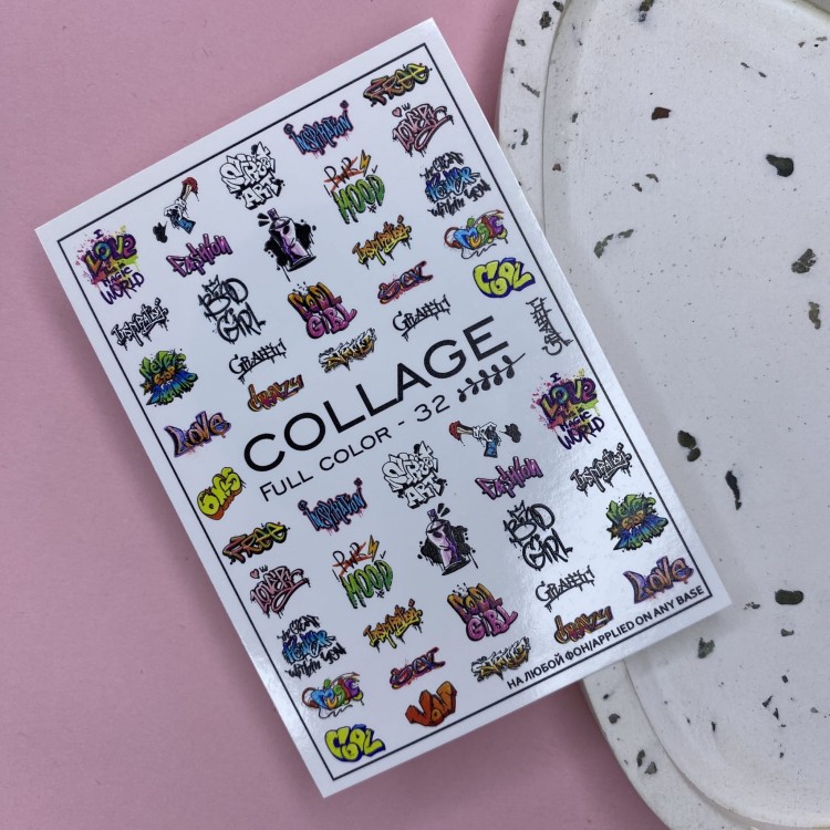 Naklejki Wodne Full Color-32