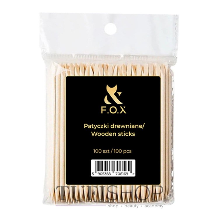 F.O.X Patyczki drewniane 100 szt