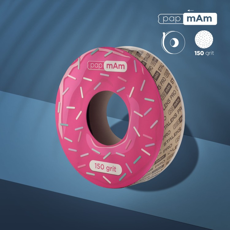 Staleks Rolka z taśmą ścierną papmAm ATSC-150
