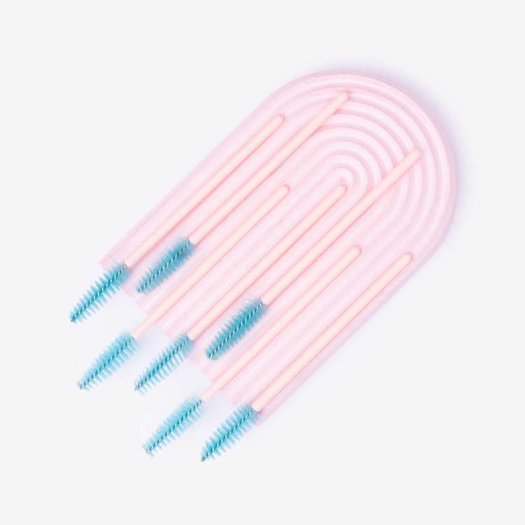 DIVNA Szczoteczki do brwi i rzęs GREEN/PINK 50 szt
