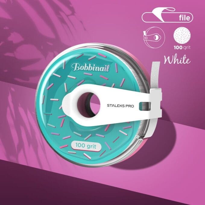 Staleks Rolka z taśmą ścierną PapMam AT-100 White