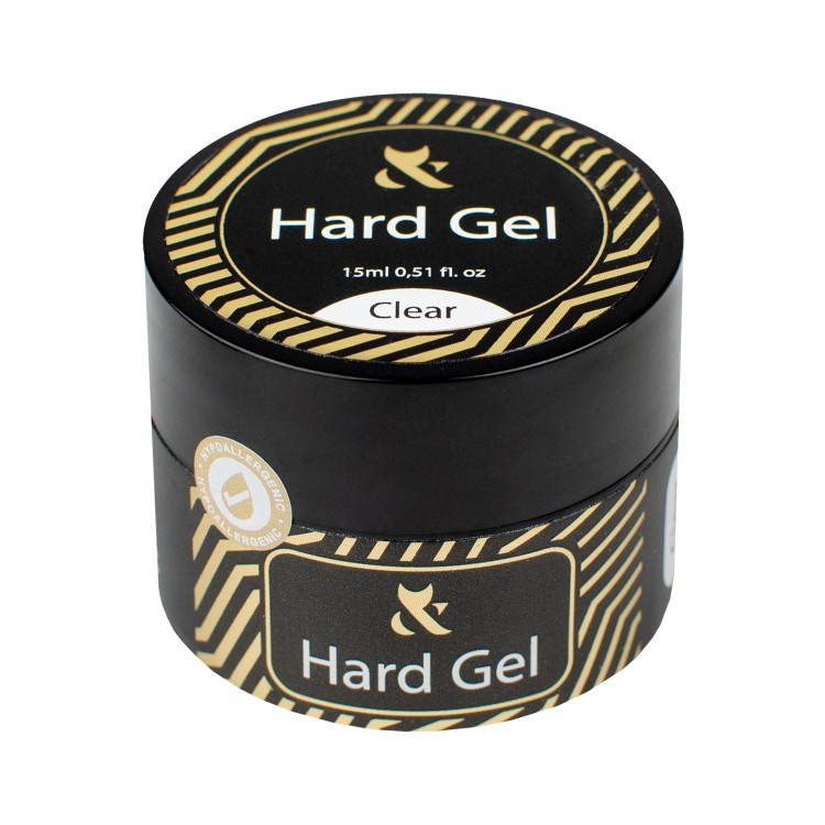 F.O.X Żel o konsystencji bazy do paznokci Hard Gel Clear 30ml