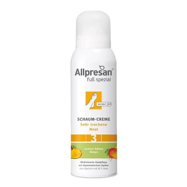 Allpresan Pedicare 3 Krem w piance do stóp o zapachu mango 125 ml