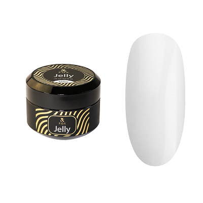 F.O.X Żel konsystencji galaretki do paznokci Jelly Milky 15 ml