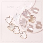Wzorniki 3D Teddy Przezroczyste Clear 05