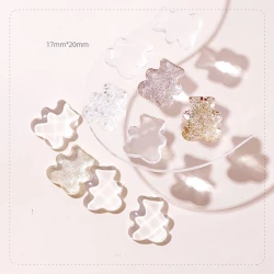 Wzorniki 3D Teddy Przezroczyste Clear 05