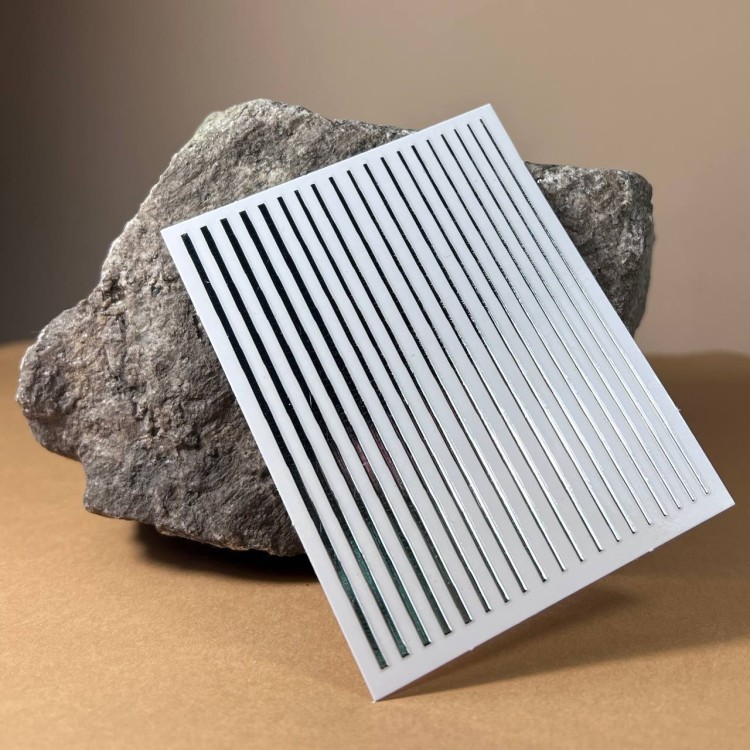 Naklejka Do Paznokci Samoprzylepne Paski Silver