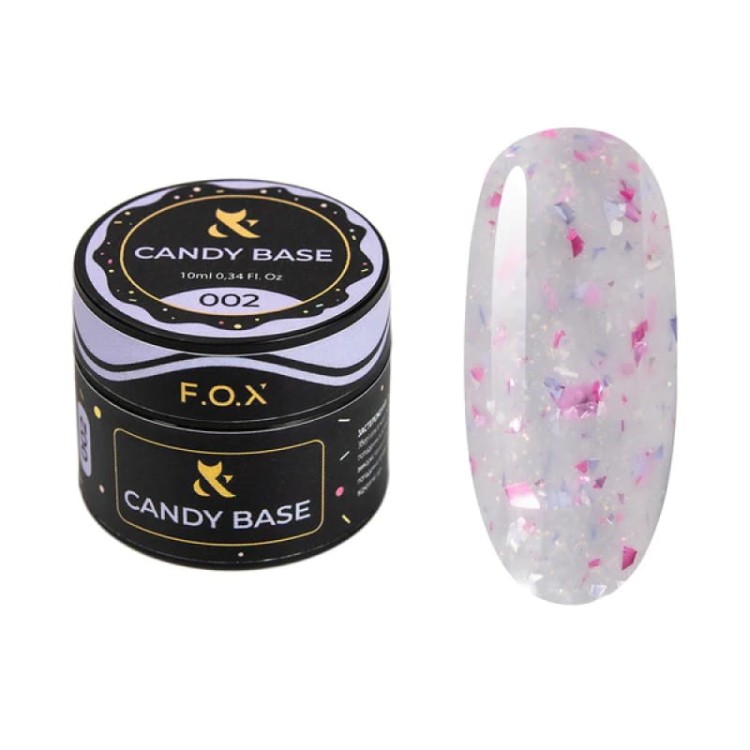 F.O.X Candy Base 002, 10 ml, baza kolorowa