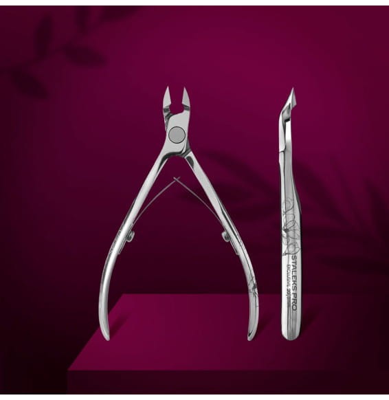 Staleks Profesjonalne Cążki NX-20-8m Do Skórek EXCLUSIVE  (magnolia)