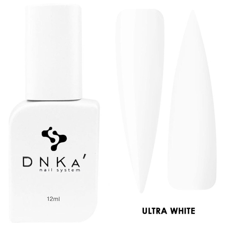 DNKa' Lakier Hybrydowy Ultra White, 12 ml