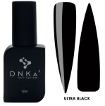 DNKa' Lakier Hybrydowy Ultra Black, 12 ml
