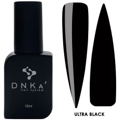 DNKa' Lakier Hybrydowy Ultra Black, 12 ml