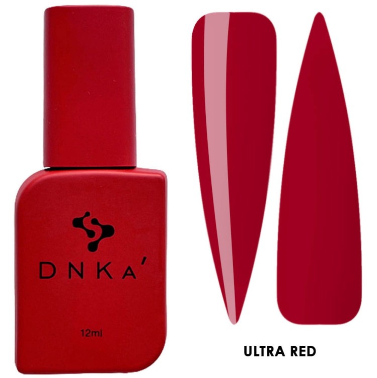 DNKa' Lakier Hybrydowy Ultra Red, 12 ml
