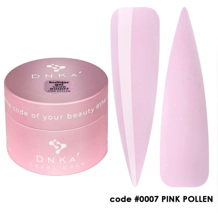 DNKa' Builder Gel 0007 Pink Pollen, 30 ml