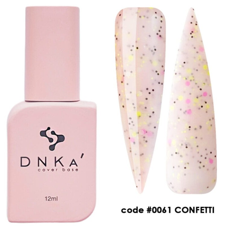 DNKa Cover Base 0061 Confetti, 12 ml