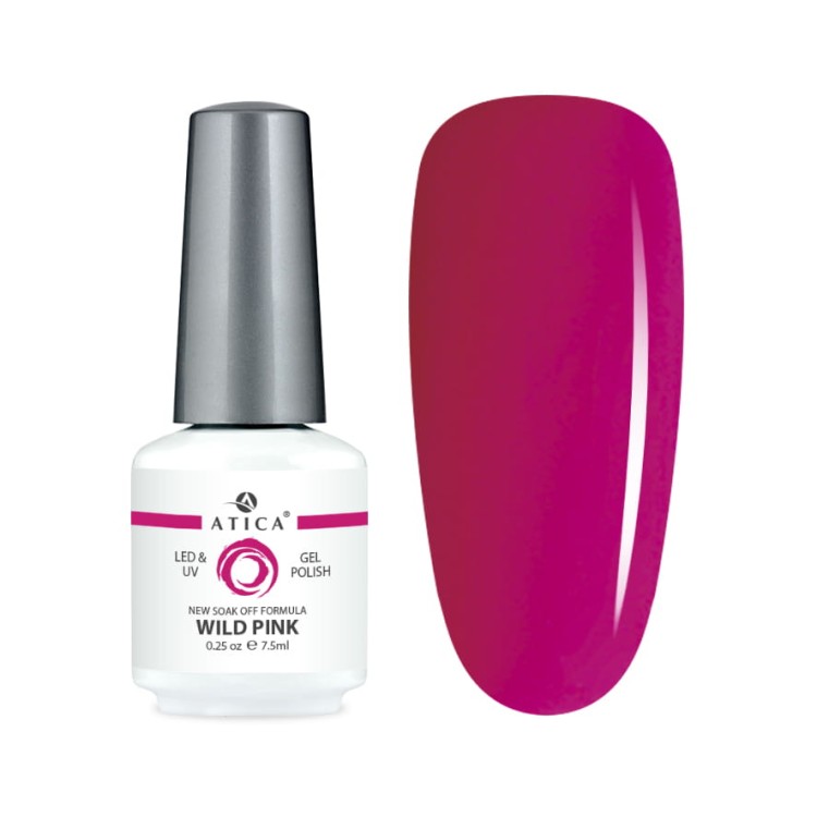 ATICA Wild Pink 7,5 ml Lakier hybrydowy 004