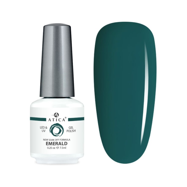 ATICA Lakier hybrydowy 027 Emerald 7,5 ml