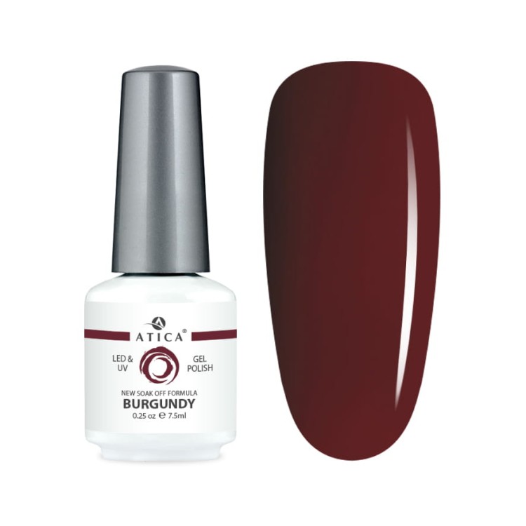 ATICA Lakier hybrydowy 029 Burgundy 7,5 ml