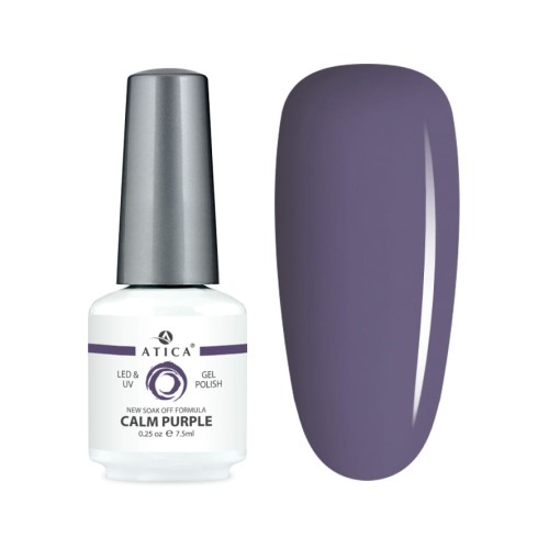 ATICA Lakier hybrydowy 034 Calm Purple 7,5 ml