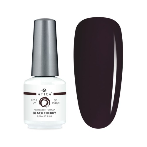ATICA Lakier hybrydowy 073 Black Cherry 7,5 ml