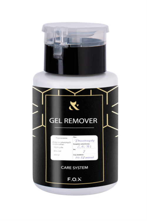 F.O.X Gel Remover 160 ml z pompką