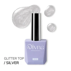DIVNA Top Silver 13 ml / Top z Efektem