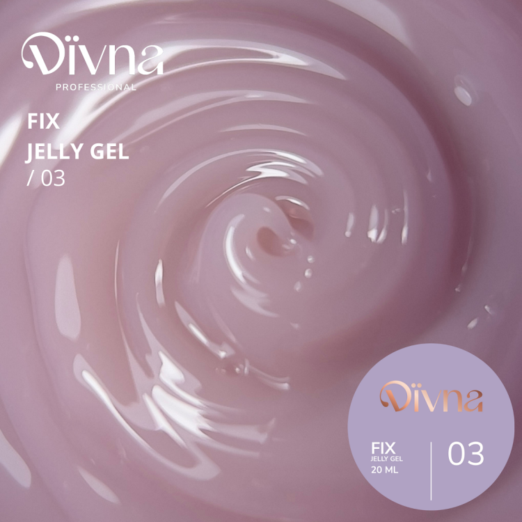 DIVNA Fix Jelly Gel 03 15 ml Beżowy