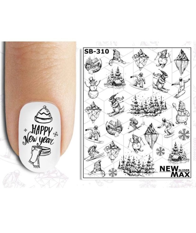 Naklejki Wodne SB-310