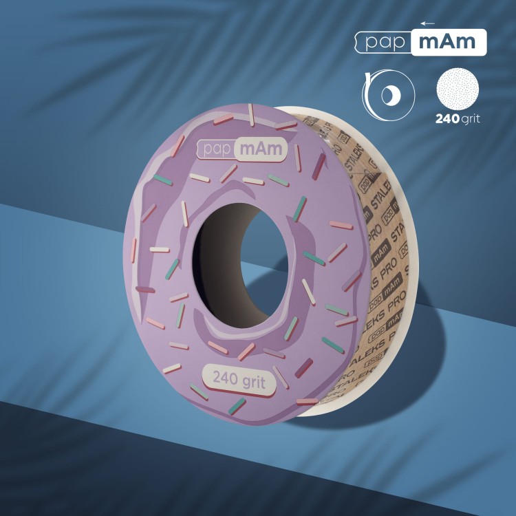 Staleks Rolka z taśmą ścierną papmAm ATSC-240
