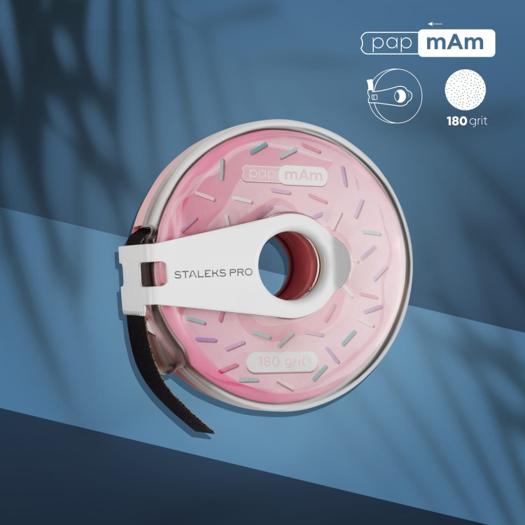Staleks Rolka z taśmą ścierną PapMam ATC-180 White
