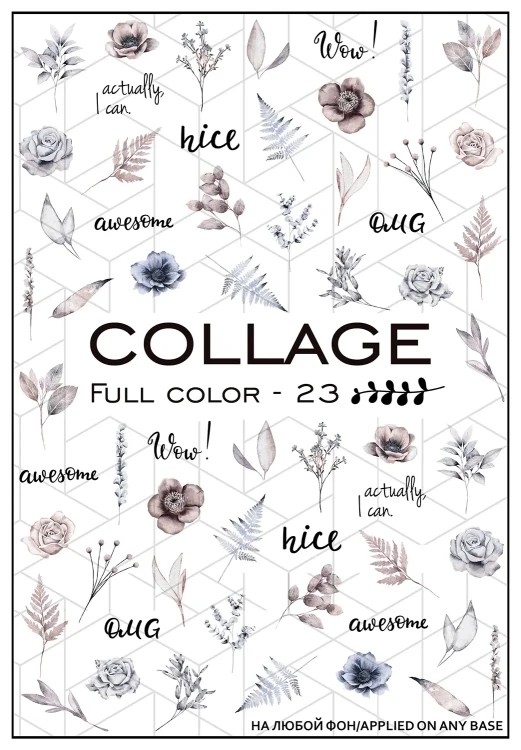 Naklejki Wodne Full Color-23